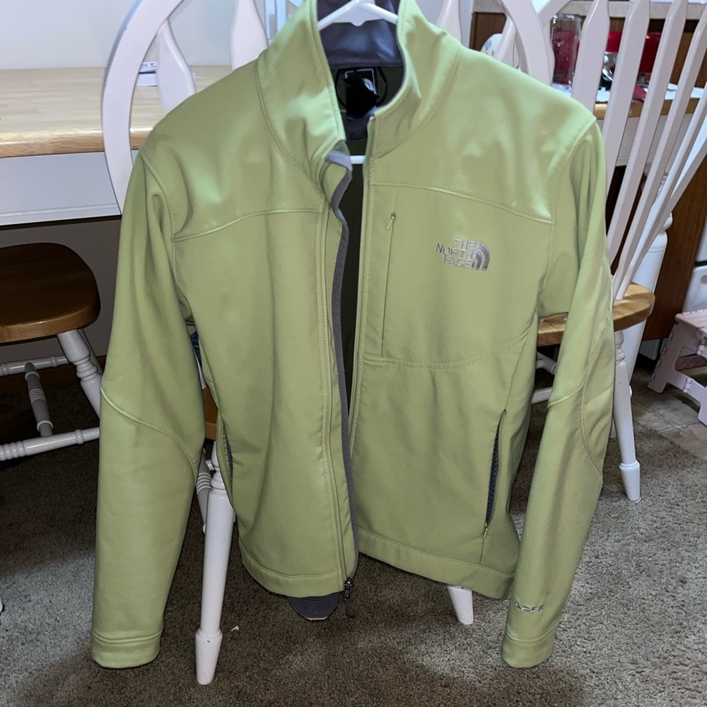 Green North Face Jacket